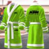 KTM Motocycles Personalized Fleece Bathrobe