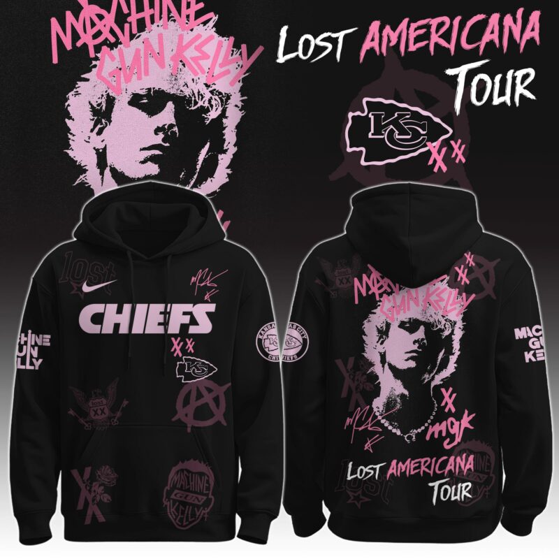 Kansas-City-Chiefs-x-MGK-The-Lost-Americana-Tour-Hoodie Kansas City Chiefs x MGK " The Lost Americana Tour " Hoodie