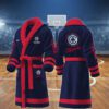 LA Clippers NBA Personalized Fleece Bathrobe