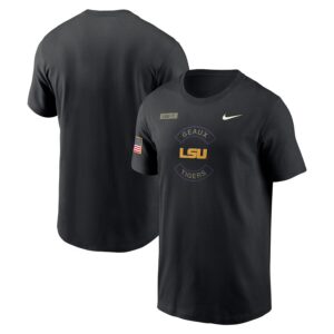 LSU Tigers Nike 2025 Military Appreciation Dri-FIT T-Shirt - Black
