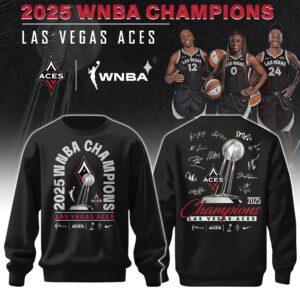 Las Vegas Aces 2025 WNBA Champions Sweatshirt