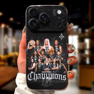 Las Vegas Aces 2025 WNBA Finals Champions Phone Case GNE5053