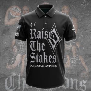 Las Vegas Aces 2025 WNBA Finals Champions Unisex Performance Polo Shirt GNE5102