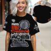 Las Vegas Aces 2025 WNBA Finals Champions Unisex Performance T-Shirt GNE5068