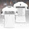 Las Vegas Aces 2025 WNBA Finals Champions Unisex Performance T-Shirt GNE5085