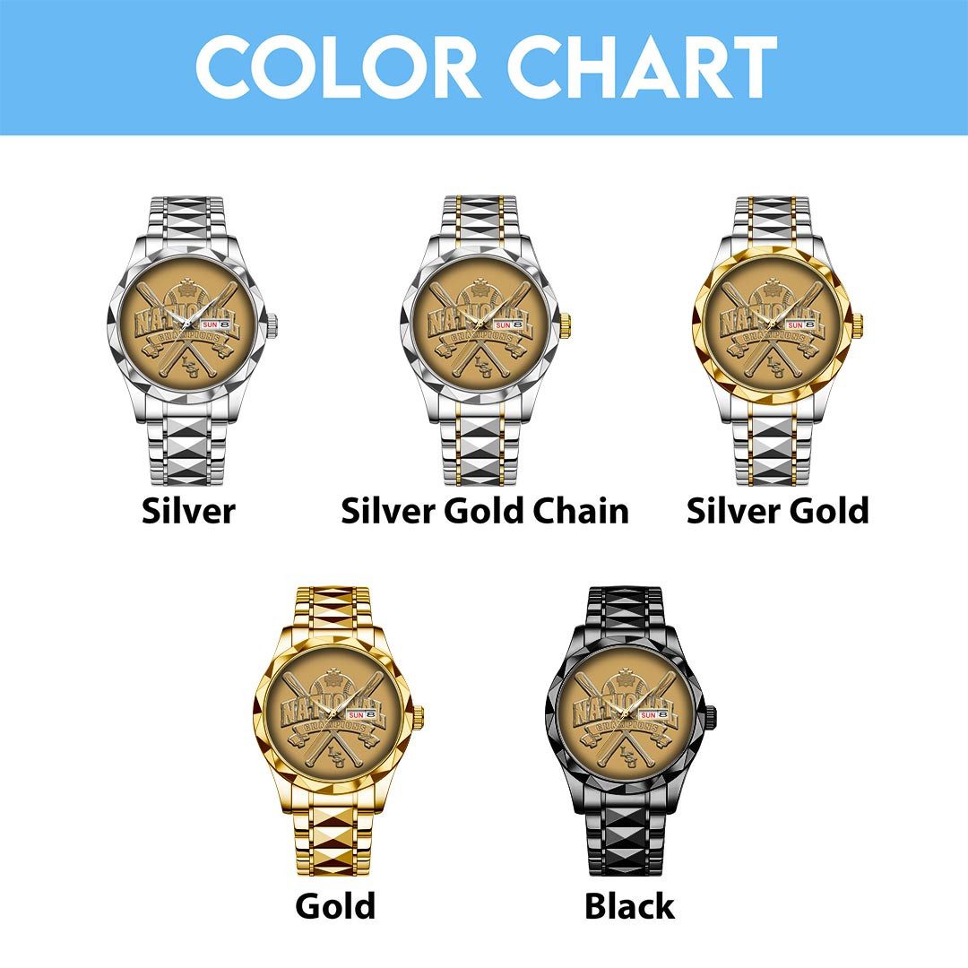 Lsu-Tigers-Baseball-Alloy-Luxury-Quartz-Watch-LWW1035-3