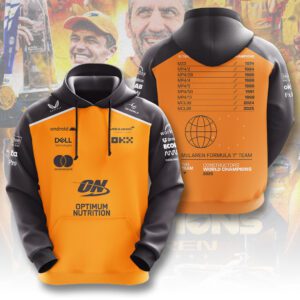 McLaren Formula 1 Team 2025 Unisex Performance Hoodie VGN1084