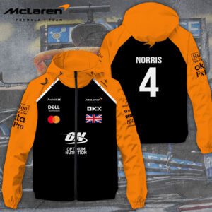 McLaren x Lando Norris 3D Windbreaker Jacket VGN1007