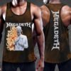 Megadeth Band Y-Back Muscle Tank Top MCT1045