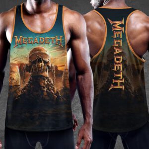 Megadeth Y-Back Muscle Tank Top MCT1049