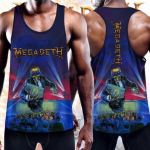Megadeth Y-Back Muscle Tank Top MCT1056