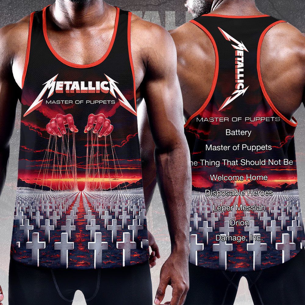 Metallica-Y-Back-Muscle-Tank-Top-MCT1015 Metallica Y-Back Muscle Tank Top MCT1015