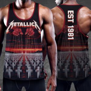 Metallica Y-Back Muscle Tank Top MCT1059