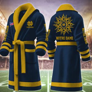 Notre Dame Fighting Irish NCAA Fleece Bathrobe