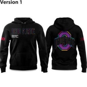 Ohio State Crucial Catch Intercept Cancer 2025 Hoodie CRC1001