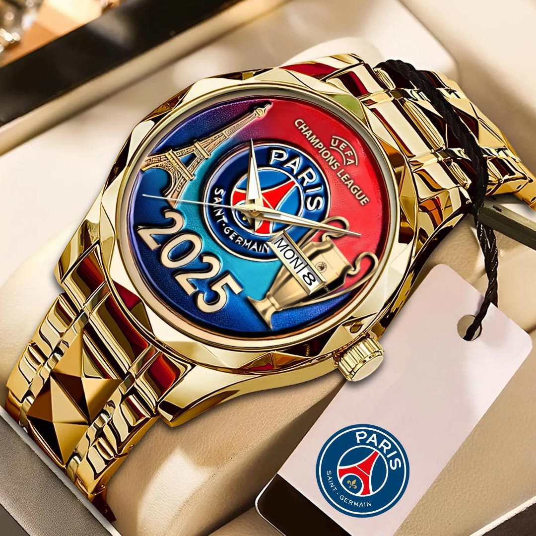 Paris-Saint-Germain-Alloy-Luxury-Quartz-Watch-LWW1020 Paris Saint-Germain Alloy Luxury Quartz Watch LWW1020