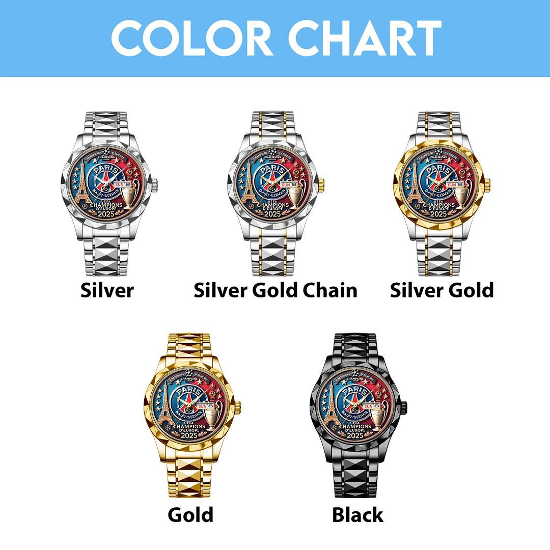 Paris-Saint-Germain-Alloy-Luxury-Quartz-Watch-LWW1023-3