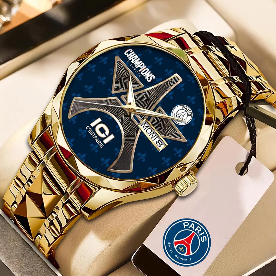 Paris-Saint-Germain-Alloy-Luxury-Quartz-Watch-LWW1026 Paris Saint-Germain Alloy Luxury Quartz Watch LWW1026