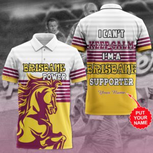 Personalized Brisbane Broncos Win First NRL Premiership Polo Shirt BBF1079