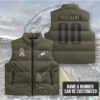 Personalized Philadelphia Eagles x Salute To Service 2025 3D Sleeveless Down Jacket