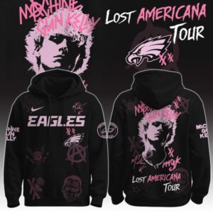 Philadelphia Eagles x MGK " The Lost Americana Tour " Hoodie