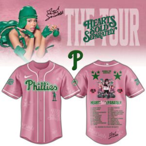 Philadelphia Phillies Special Mariah the Scientist Tour Baseball Jersey