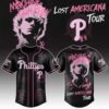 Philadelphia Phillies x MGK " The Lost Americana Tour " Baseball Jersey