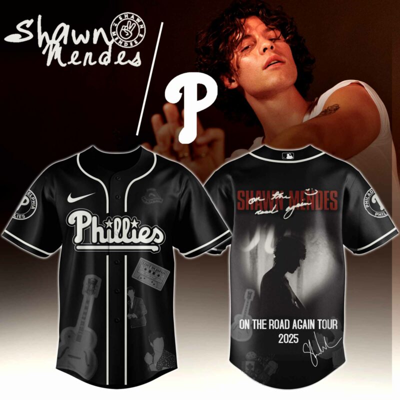 Philadelphia-Phillies-x-Shawn-Mendes-On-The-Road-Again-World-Tour-Baseball-Jersey Philadelphia Phillies x Shawn Mendes "On The Road Again World Tour " Baseball Jersey