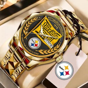 Pittsburgh Steelers Alloy Luxury Quartz Watch LWW1040