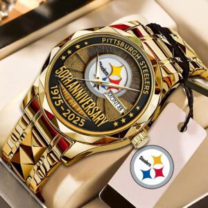 Pittsburgh Steelers Alloy Luxury Quartz Watch LWW1041
