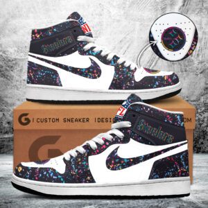 Pittsburgh Steelers Crucial Catch 2025 AJ1 High Top Sneaker