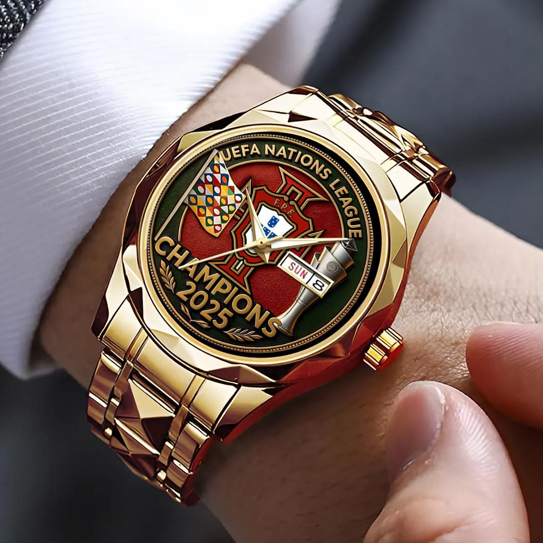 Portugal-National-Football-Team-Alloy-Luxury-Quartz-Watch-LWW1017-2