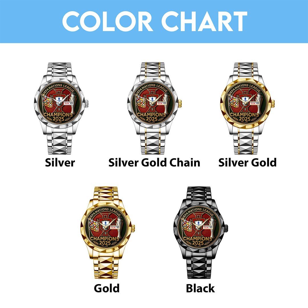 Portugal-National-Football-Team-Alloy-Luxury-Quartz-Watch-LWW1017-3