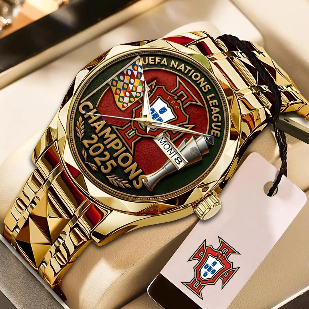 Portugal-National-Football-Team-Alloy-Luxury-Quartz-Watch-LWW1017 Portugal National Football Team Alloy Luxury Quartz Watch LWW1017
