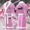Puma Motocycles Personalized Fleece Bathrobe