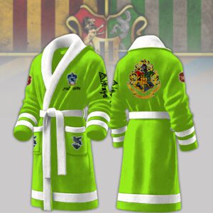 Ravenclaw House Harry Potter Personalized Fleece Bathrobe