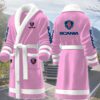 Scania AB Personalized Fleece Bathrobe