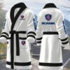 Scania AB Personalized Fleece Bathrobe