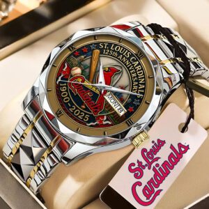 St. Louis Cardinals Alloy Luxury Quartz Watch ALW1013