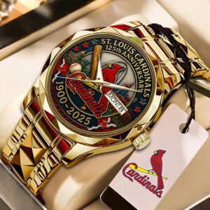 St. Louis Cardinals Alloy Luxury Quartz Watch LWW1045