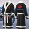 Suzuki Motocycles Personalized Fleece Bathrobe