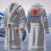 Suzuki Motocycles Personalized Fleece Bathrobe