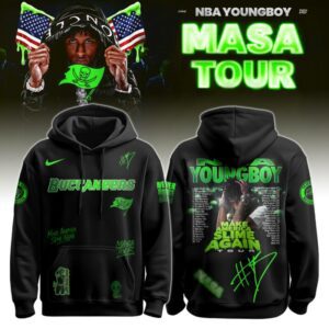 Tampa Bay Buccaneers x NBA YoungBoy Never Broke Again "Masa Tour" Baseball Jersey