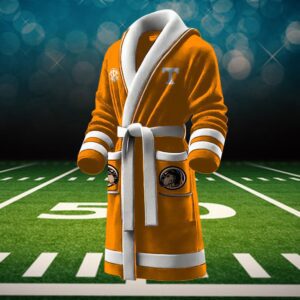 Tennessee Volunteers NCAA Personalized Fleece Bathrobe