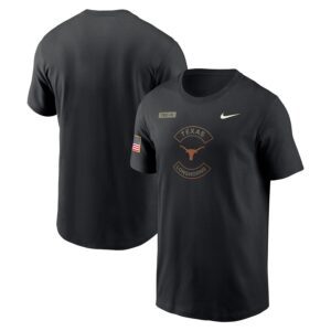 Texas Longhorns Nike 2025 Military Appreciation Dri-FIT T-Shirt - Black