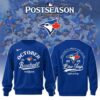 Toronto Blue Jays Fanatics Royal 2025 Postseason Locker Room Sweatshirt