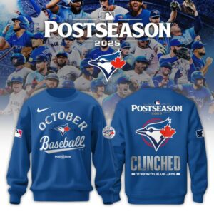Toronto Blue Jays Postseason Royal 2025 Special Edition Sweatshirt Unisex