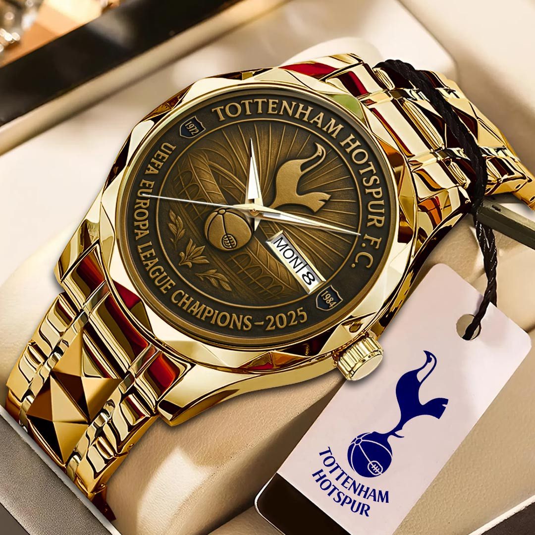 Tottenham-Hotspur-Alloy-Luxury-Quartz-Watch-LWW1024 Tottenham Hotspur Alloy Luxury Quartz Watch LWW1024