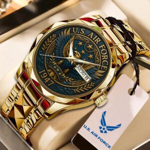 U.S. Air Force Alloy Luxury Quartz Watch LWW1059