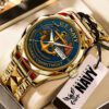 U.S. Navy Alloy Luxury Quartz Watch LWW1012